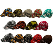 Welder's Cap; 1000 Series, 7-1/2 , Single Sided In Assorted Designs