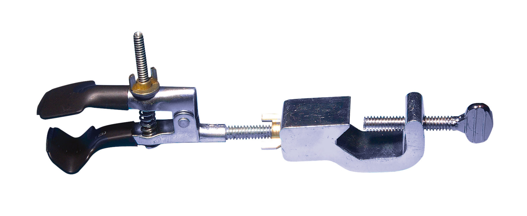United Scientific® Burette Clamp With Boss Head, Coated Jaws