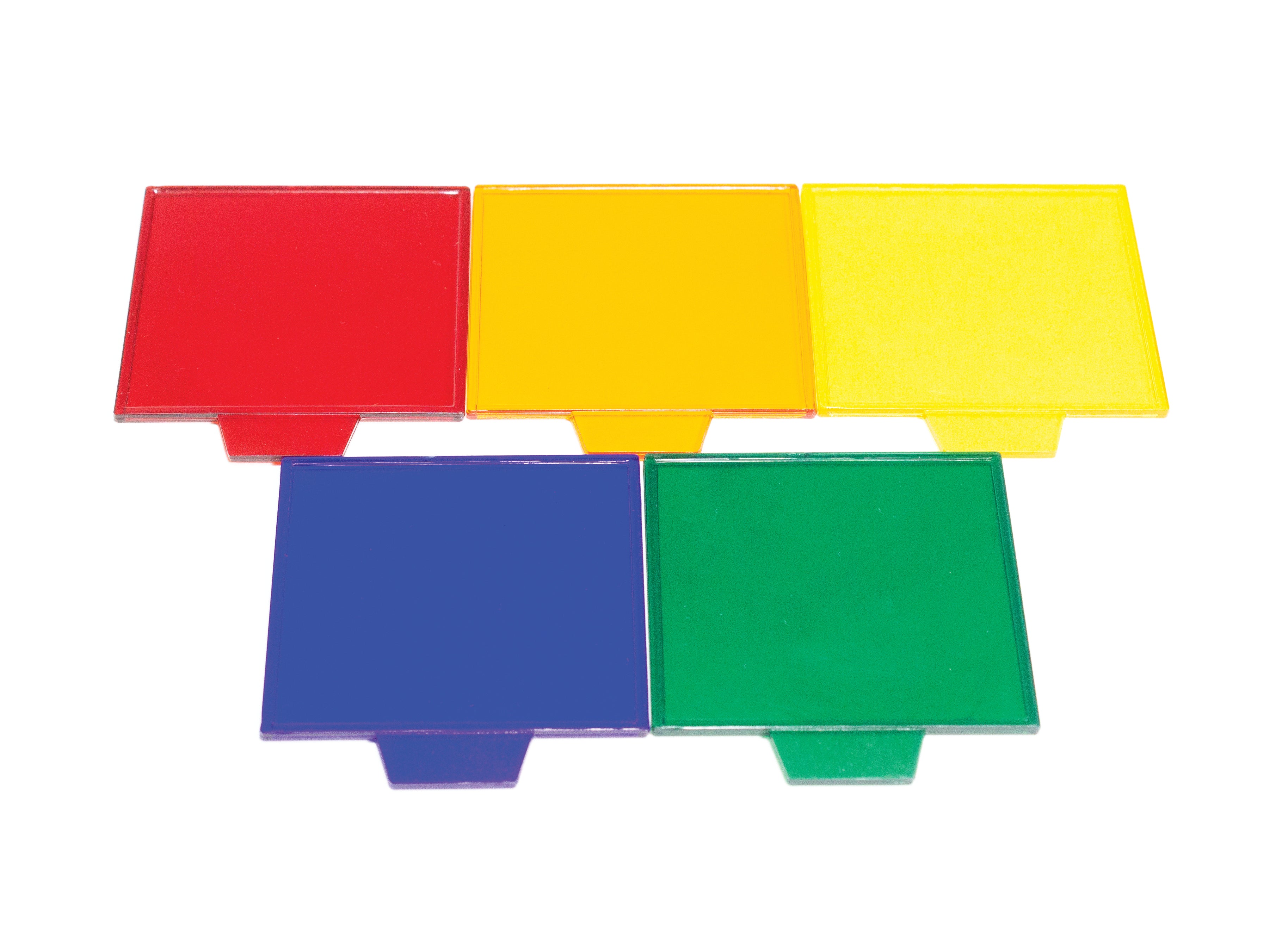 United Scientific® Color Filters Acrylic, Set Of 5
