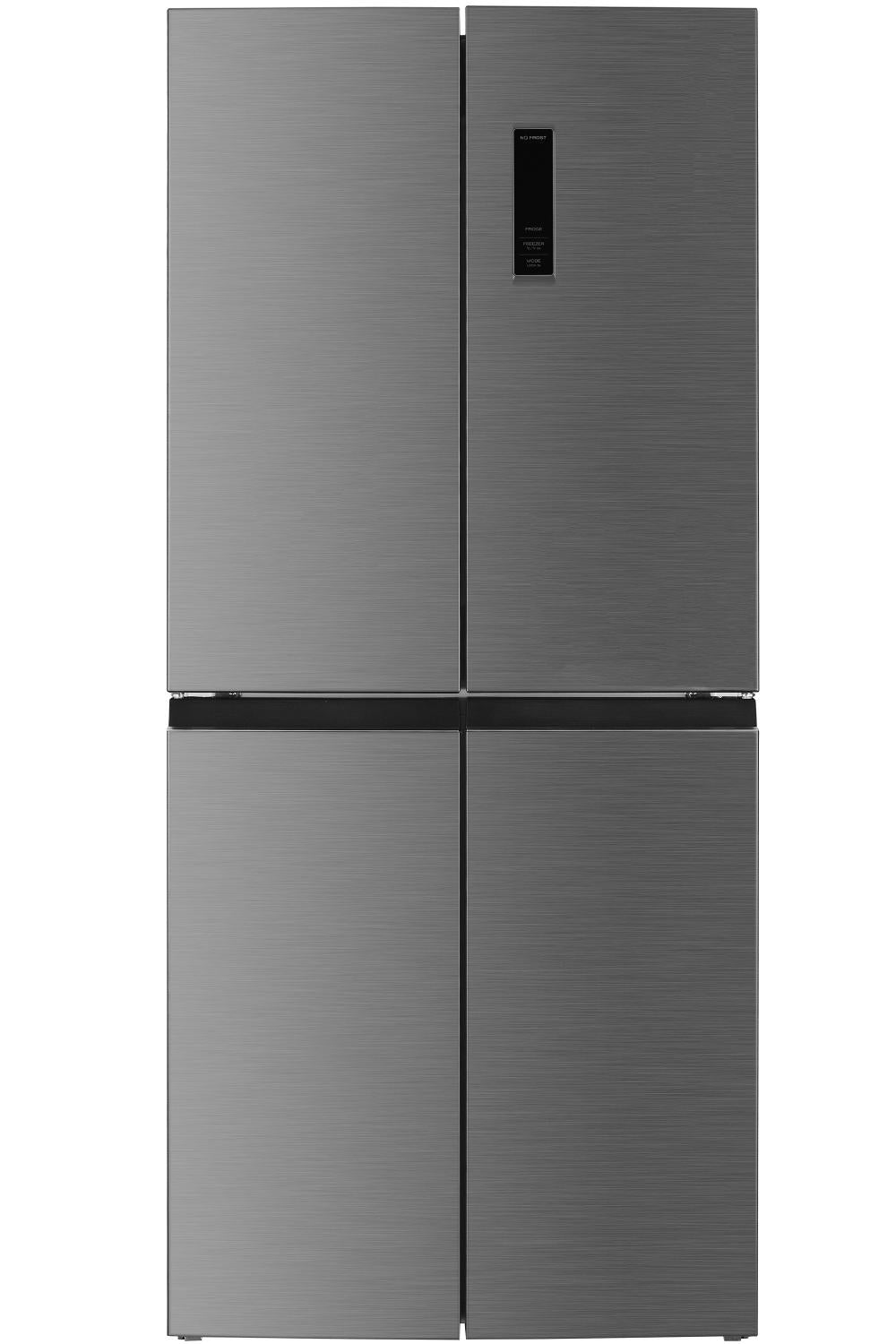 Impecca 15 Cu. Ft. 4-Door Multi-Door CounterDepth Refrigerator - Stainless Steal