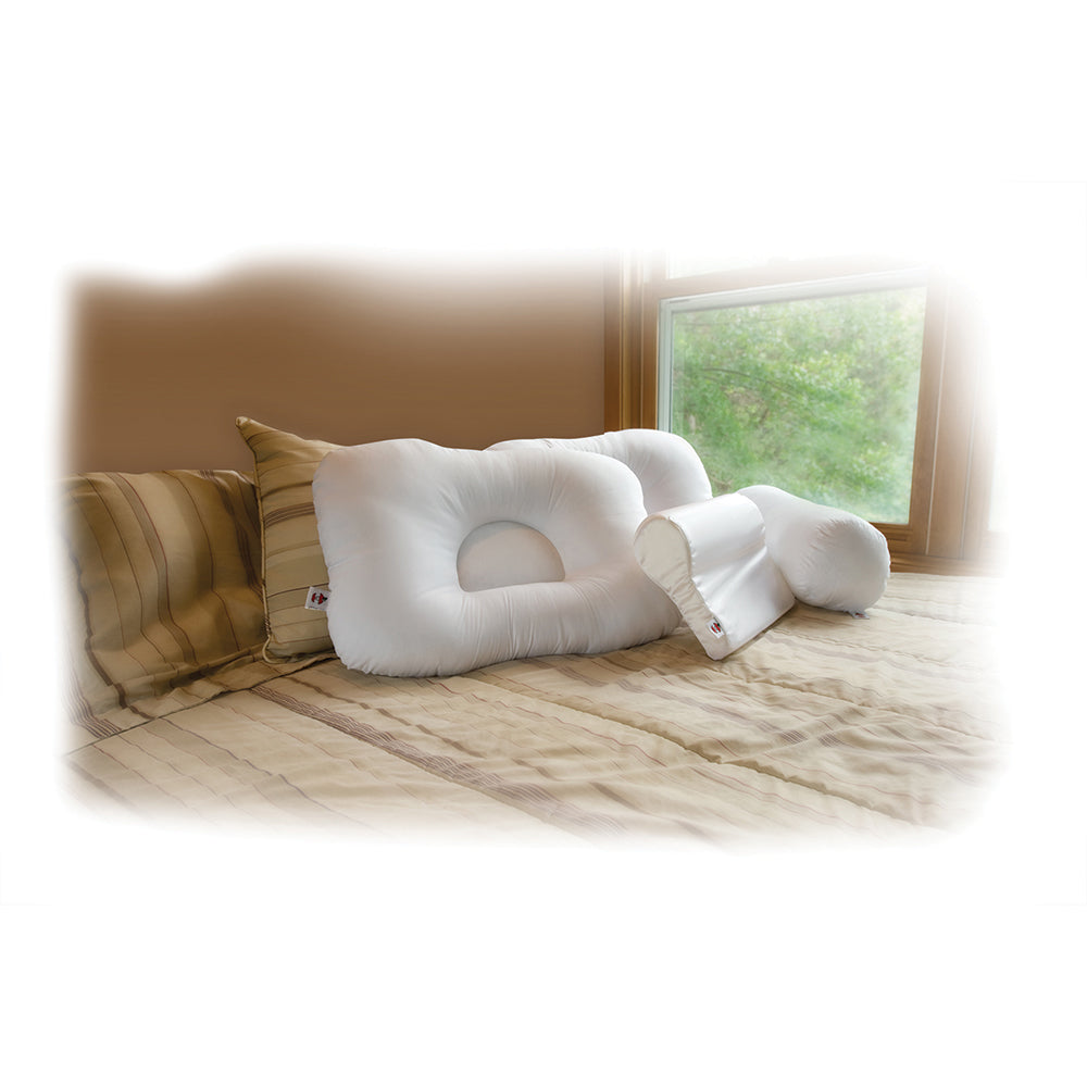Midsize D-Core Fiber Support Pillow, 22" X 15"