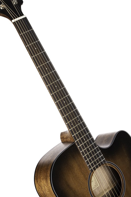 Cort COREDCOPBB Core-Dc Series Dreadnought Cutaway Acoustic Electric Guitar, Open Pore Black Burst