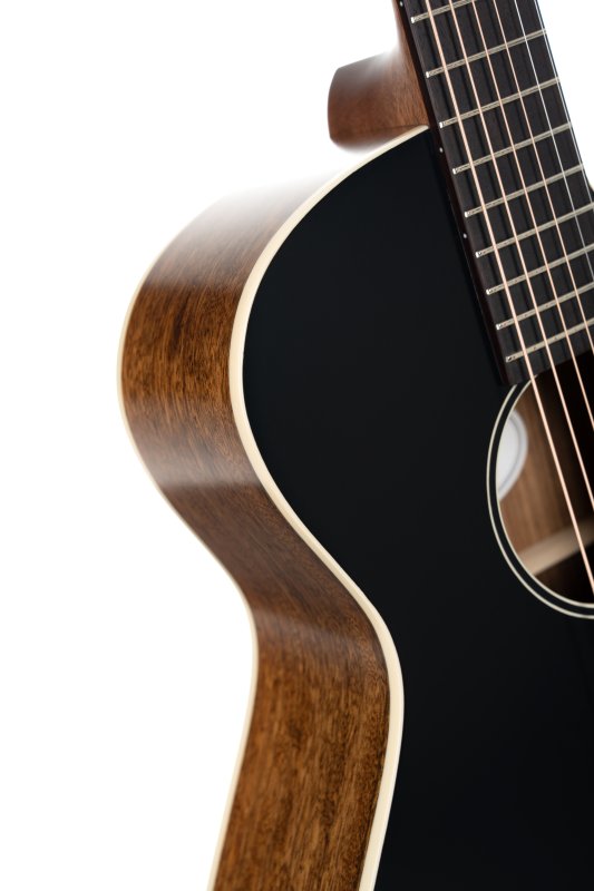 Cort CORE-MC Ovangkol Acoustic-Electric Guitar W/ Gig-Bag, Black Top Semi Gloss
