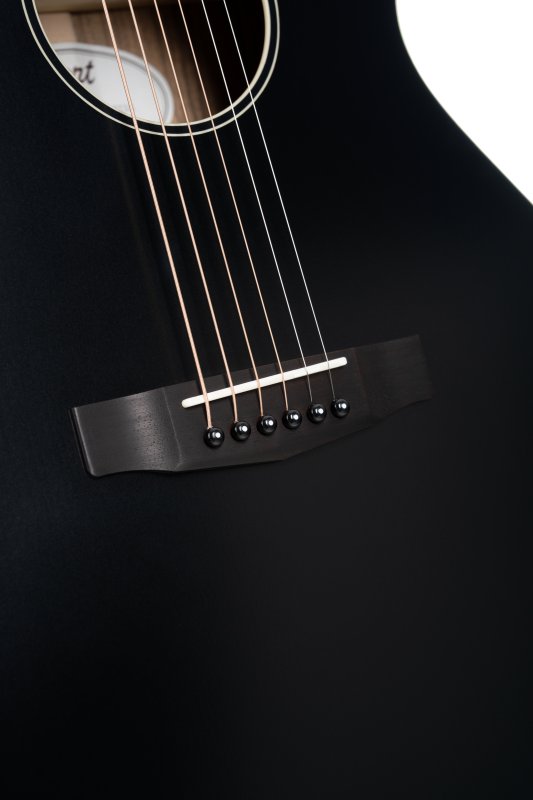 Cort CORE-MC Ovangkol Acoustic-Electric Guitar W/ Gig-Bag, Black Top Semi Gloss