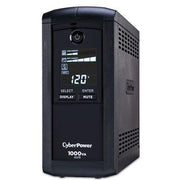 CyberPower CP1000AVRLCD Intelligent LCD UPS Battery Backup and Surge Protector, 1000VA/600W, 9 Outlets, AVR, Mini-Tower, UL Certified