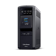 CyberPower - TAA Compliant CP1000PFCLCDTAA UPS 1000VA 600W PFC Compatible Pure Sine Wave - Black