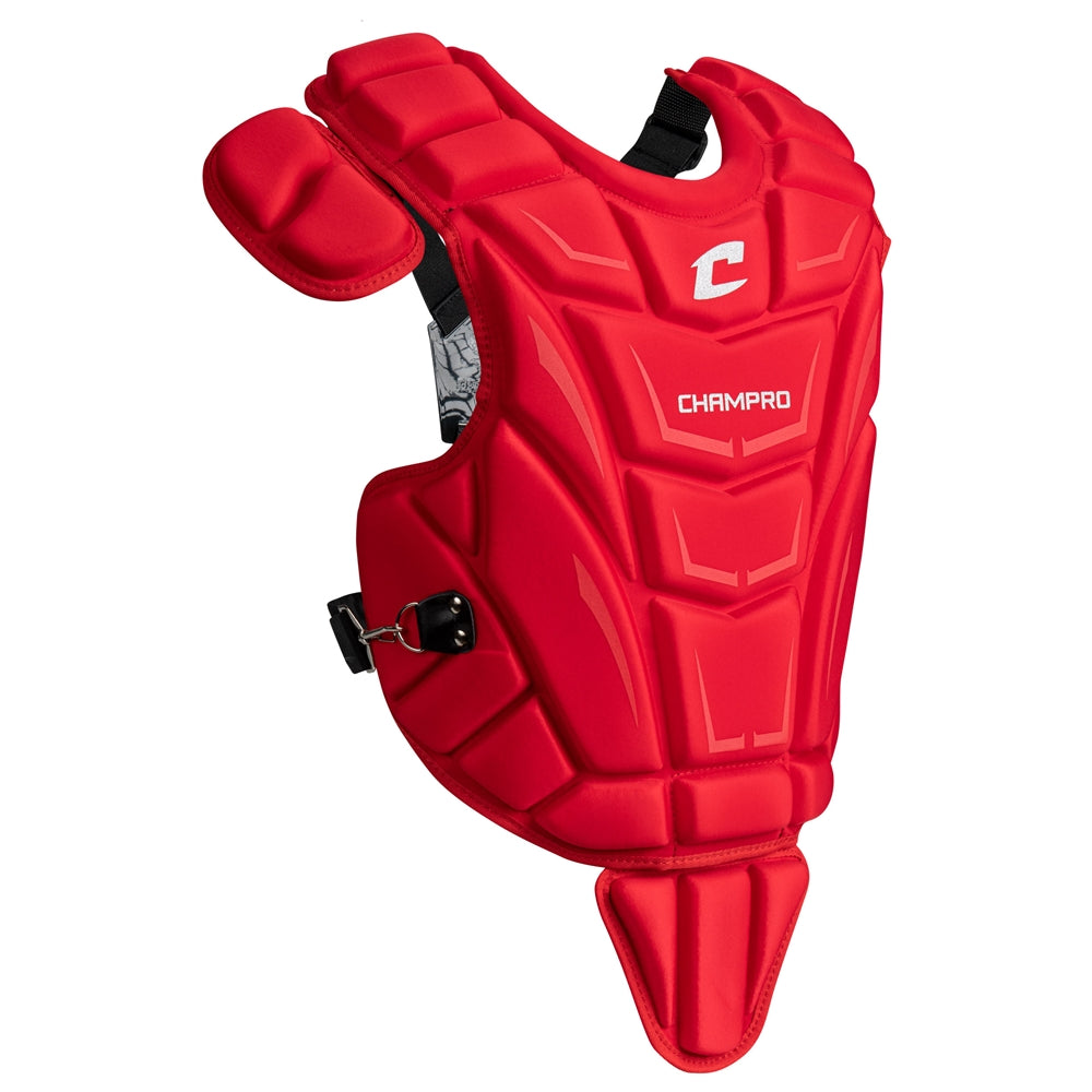 Optimus MVP Chest Protector - Scarlet, Adult