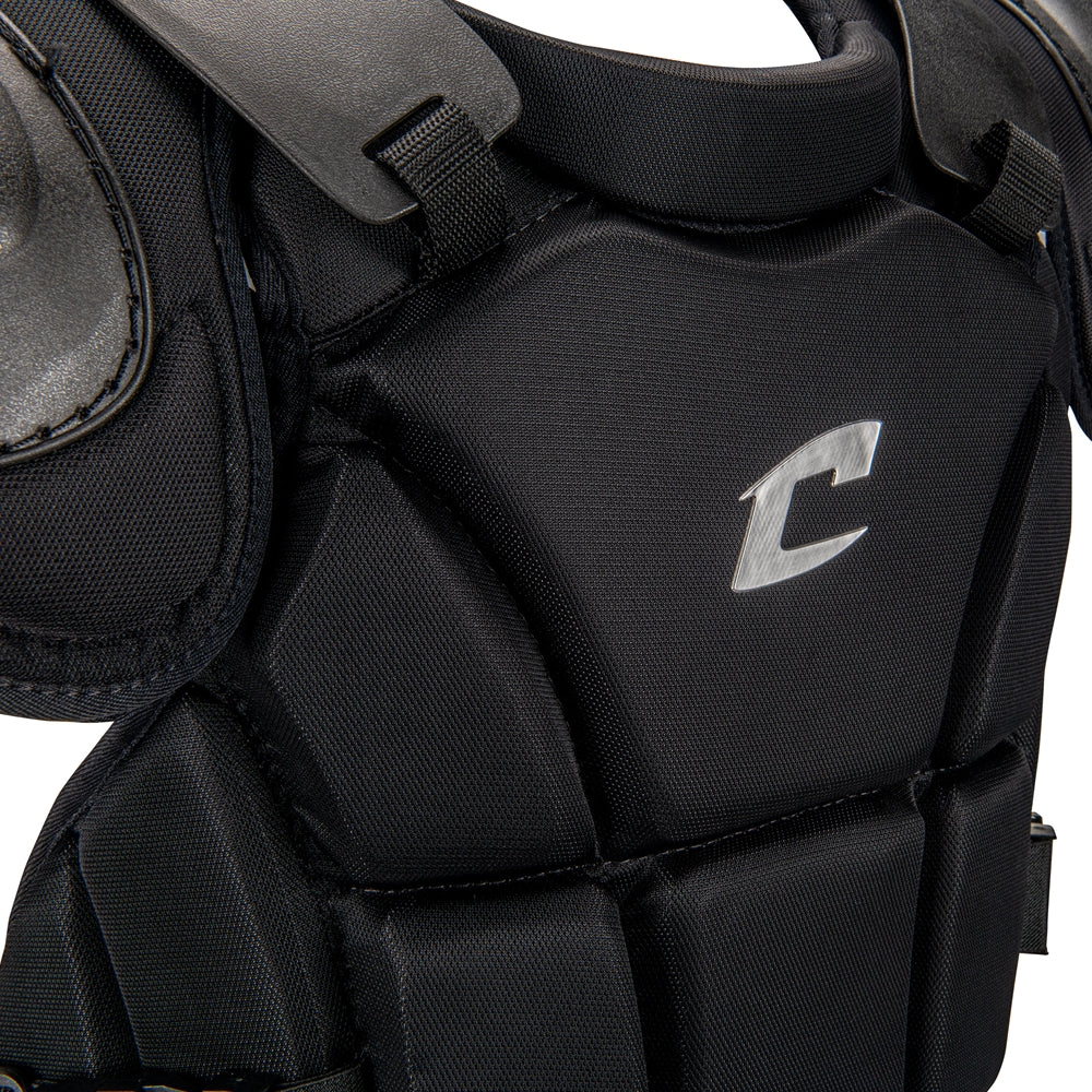 Pro-Plus Umpire Chest Protector - Black, Adult Xl (16"H)