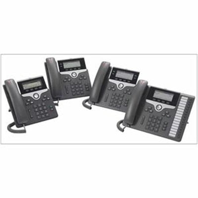 REFURBISHED ITEM - Cisco 7811 IP Phone, Corded, Wall Mountable, Charcoal, Cisco Certified