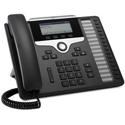 Cisco Consumer Products - Cisco 7861 IP Phone - Corded - Wall Mountable - 16 X Total Line - VoIP - 3.5" - Enhanced User Connect License - Charcoal