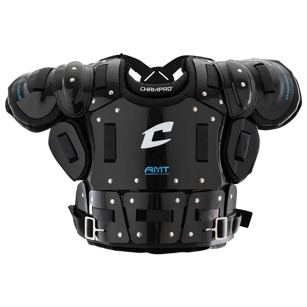 Air Mgmt Umpire Chest Protector - Black, Medium