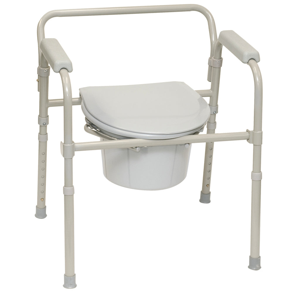 Folding Three-In-One Commode (6 Pcs)