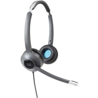 Cisco Consumer Products - Cisco 522 Headset - Stereo - Mini-phone (3.5mm), USB - Wired - Over-the-head - Binaural - Supra-aural - Uni-directional - Re