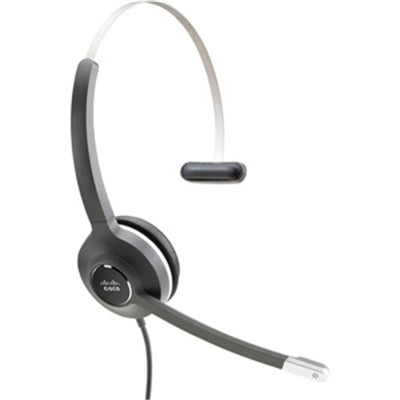 Cisco Remanufactured Headset 531, Wired Single On-Ear Quick Disconnect Headset with RJ-9 Cable, Charcoal, 2-Year Limited Liability Warranty (CP-HS-W-531-RJ-RF)
