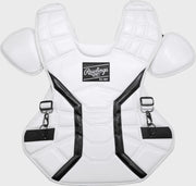 Rawlings Mach Pro Series Large Chest Protector - White/Black