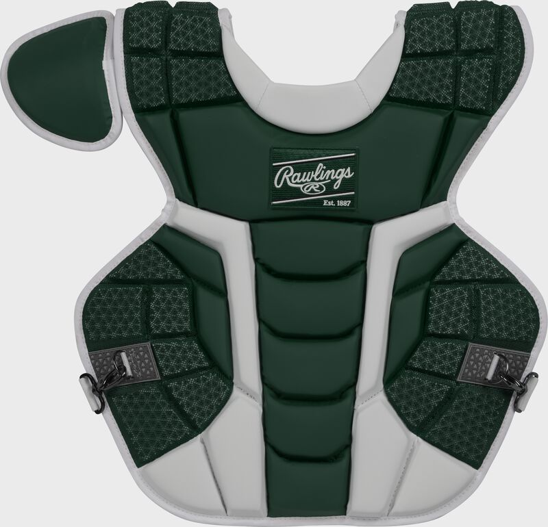 Rawlings Mach Adult Chest Protector - Dark Green