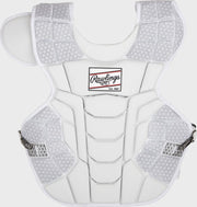 Rawlings Mach Intermediate Chest Protector - White/White