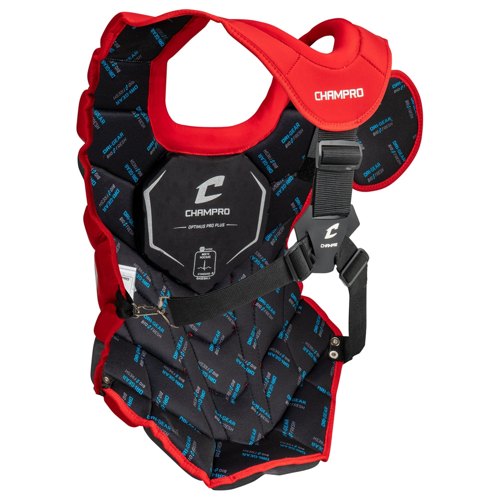 Optimus Pro Plus CP for Commotio Coridis - Scarlet