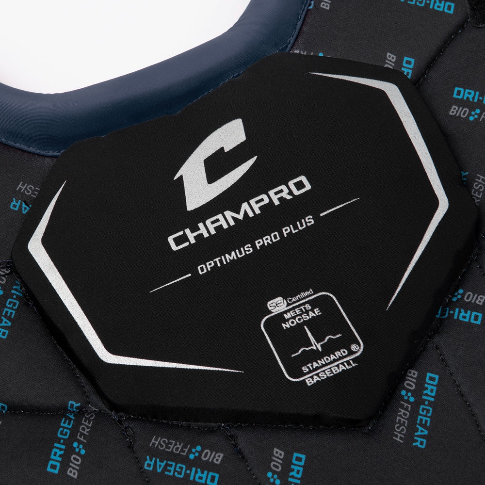 Optimus Pro Plus CP for Commotio Cordis - Navy - 16.5"