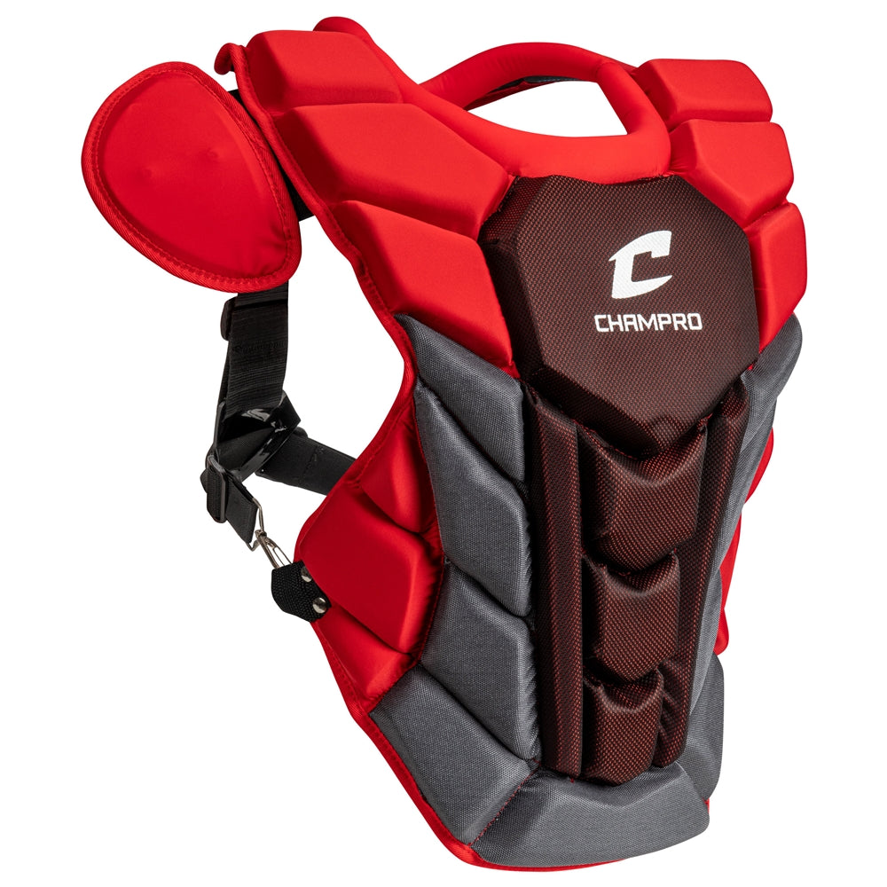 Optimus Pro Plus CP for Commotio Cordis - Scarlet - 16.5"