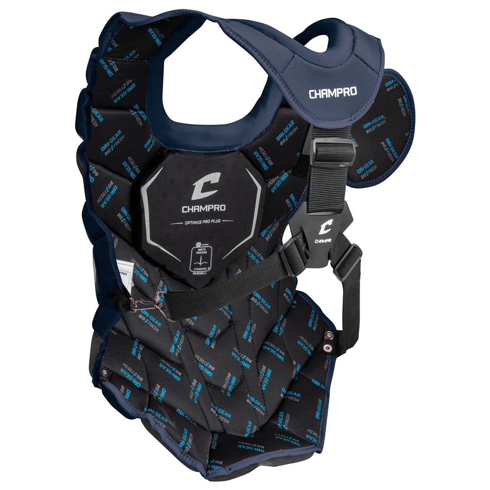 Optimus Pro Plus CP for Commotio Cordis - Navy - 15.5"