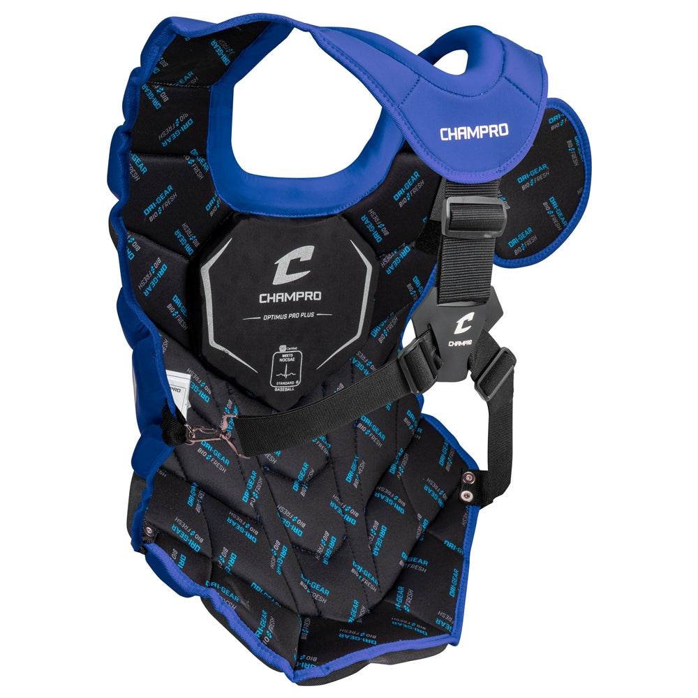Optimus Pro Plus CP for Commotio Cordis - Royal - 15.5"