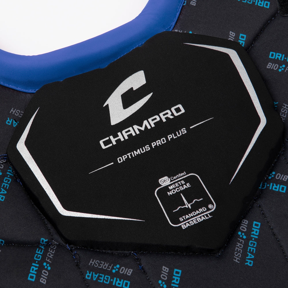 Optimus Pro Plus CP for Commotio Cordis - Royal - 15.5"