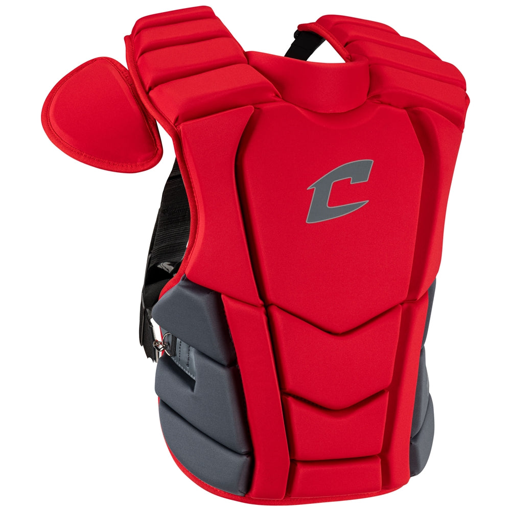 Optimus Select Plus Chest Protector - Scarlet, Adult