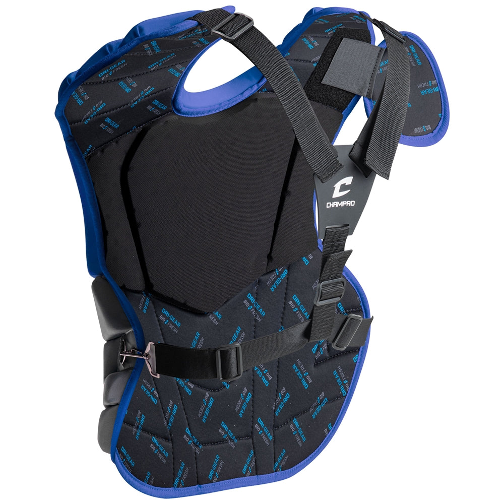 Optimus Select Plus Chest Protector - Royal, Adult