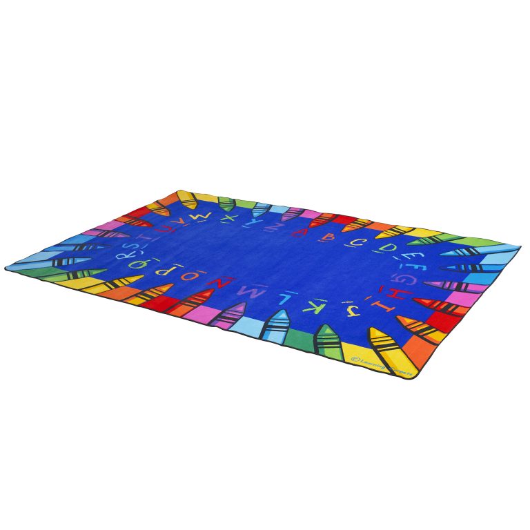 Alphabet Crayon - Rectangle Small