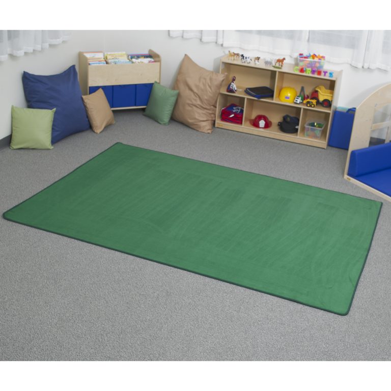 Dark Green Solid - Rectangle Small