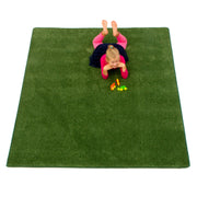 Dark Green Solid - Rectangle Small