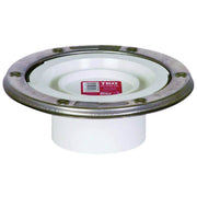 Sioux Chief 3 In. Schedule 40 DWV PVC Closet Flange with Knockout