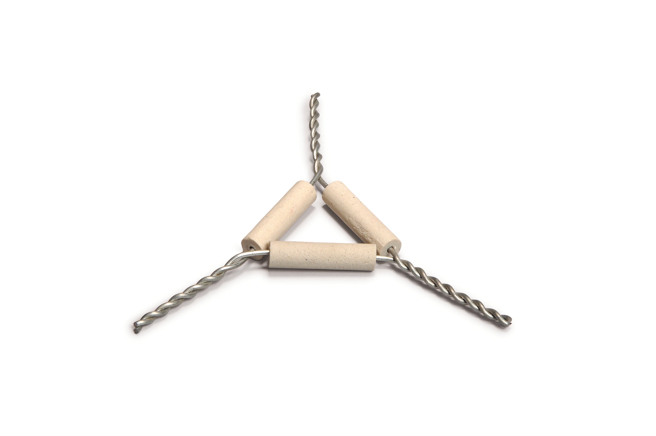 United Scientific® Clay Pipe Triangle, 1 1/2" Side Length