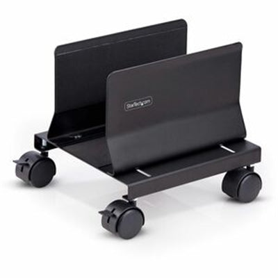 StarTech.com Rolling Mobile CPU Caddy on Wheels/Casters Computer Tower Cart