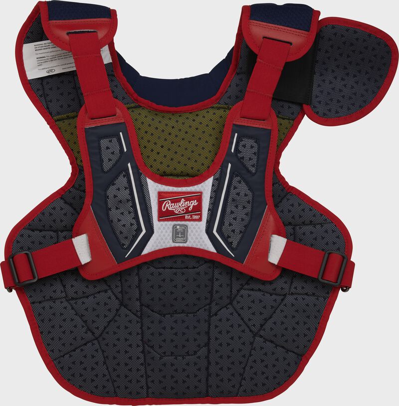 Rawlings Velo 2.0 Adult Catchers Set - Navy/Scarlet/White