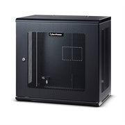CyberPower CR12U61003 12U Wall Mount Rack Enclosure, Black