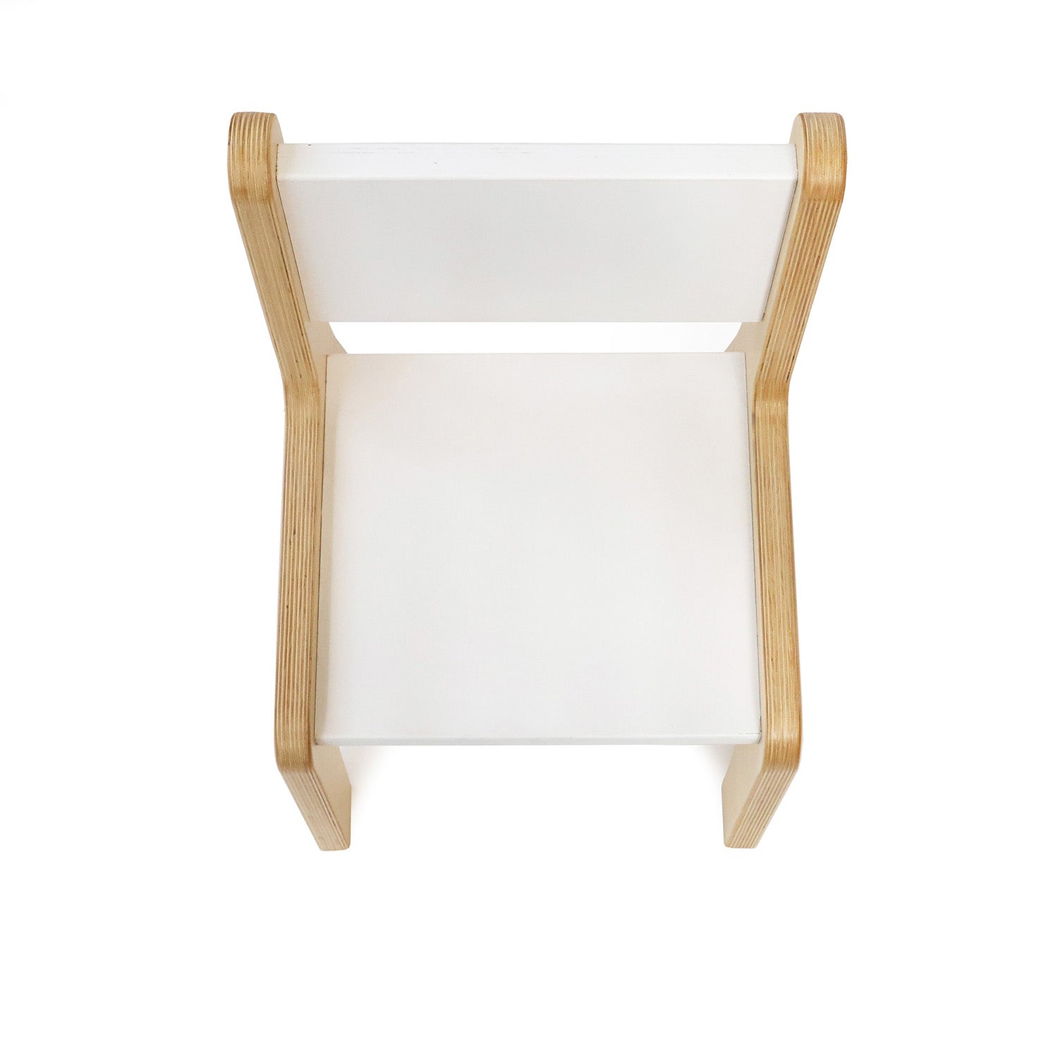 Whitney Plus 10" Height White Chair