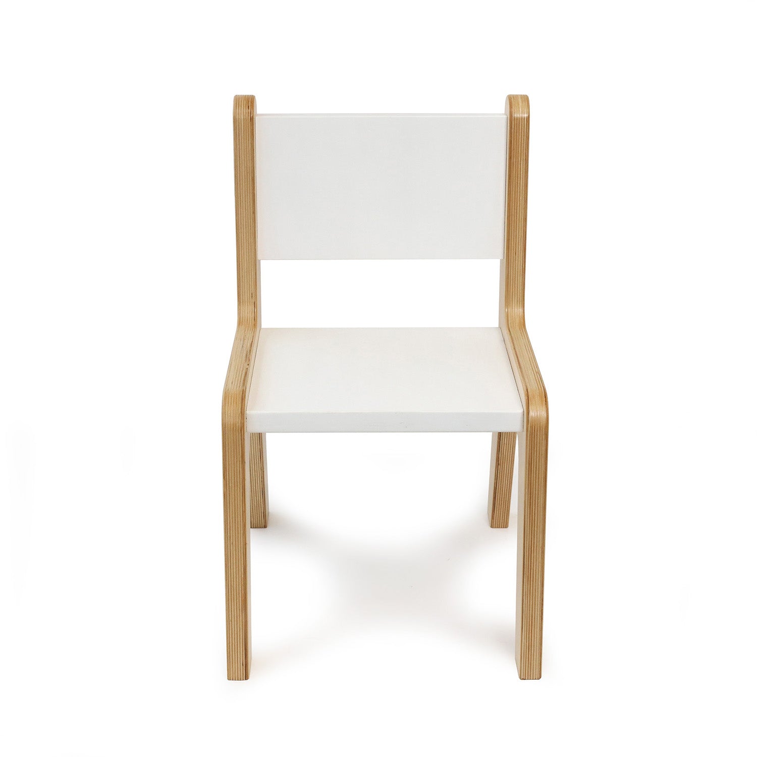 Whitney Plus 12" Height White Chair