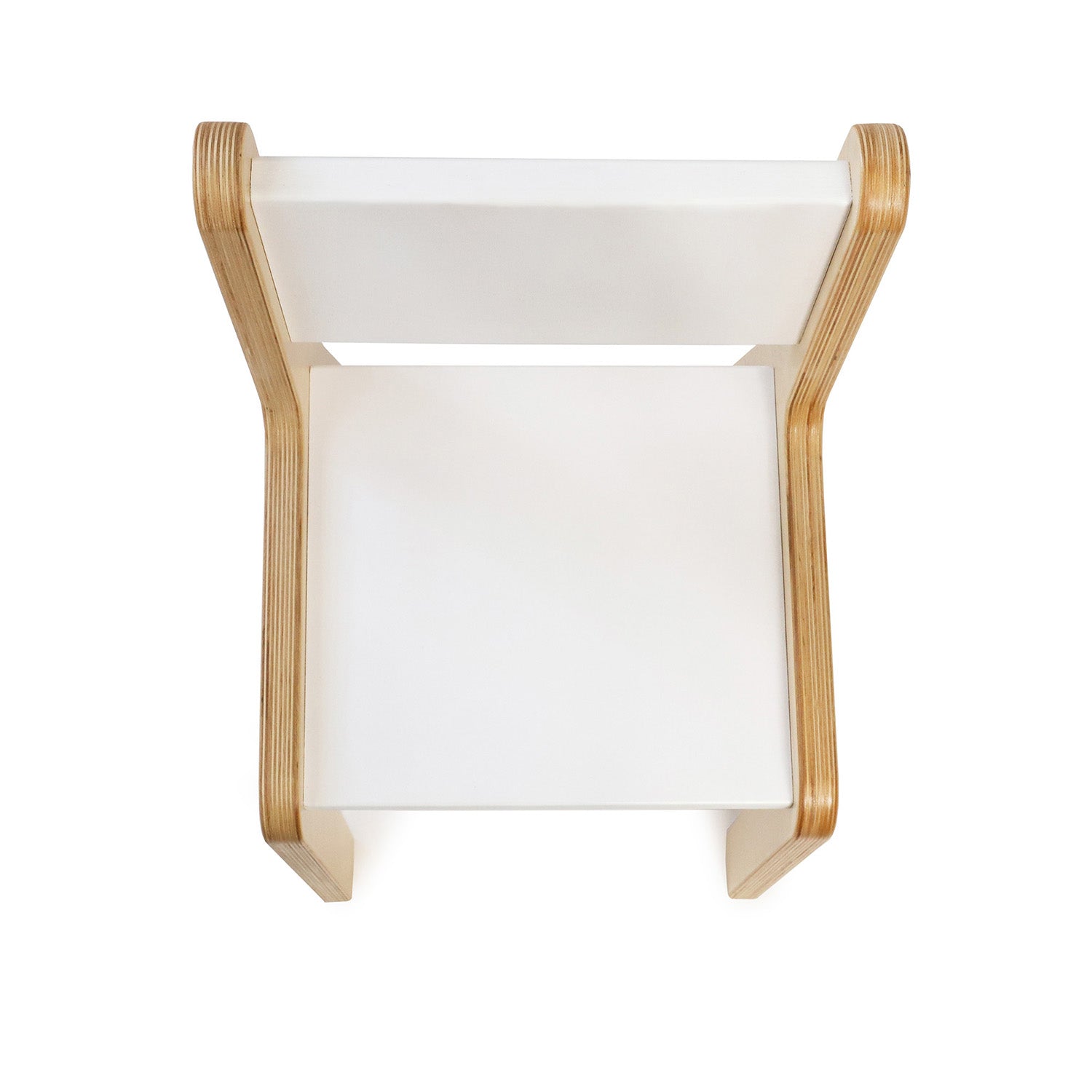 Whitney Plus 14" Height White Chair