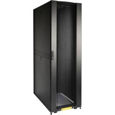 CyberPower CR42U11001 Rack Enclosures - 42U 19" Rack Enclosure, 600mm Wide, 1070mm Deep, Hex Perforated Metal Door, 2 Side Panels per Side, Locking Do