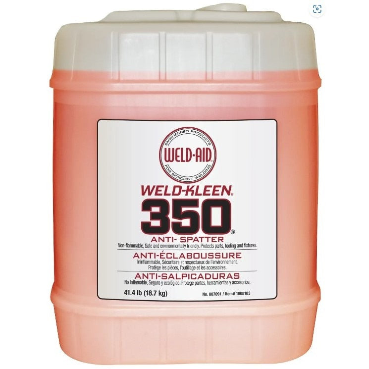 Weld-Kleen 350 Anti-spatter, 5 Gal. Bottle, 1/case