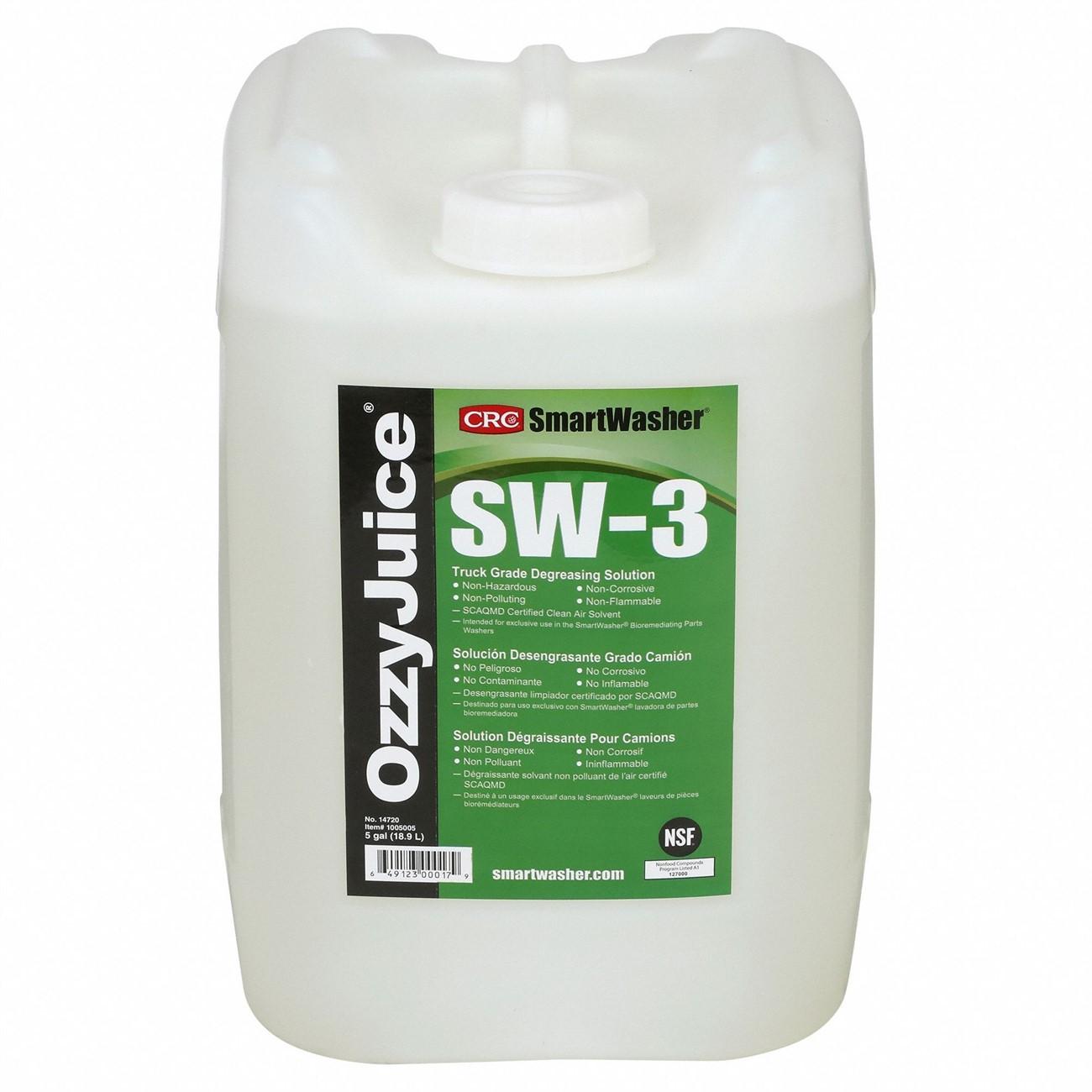 OzzyJuice SW-3 Truck Grade Cleaning Solution, 5 Gal