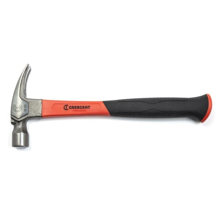 11419C-06 Crescent, Claw Hammer, Ripping, Rawhide & Black, 1.16 Inch, Polished