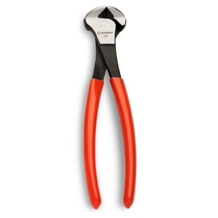 728CVN-05 Crescent, Nipper Pliers, 0.812 Inch, Std./12 AWG, Polished, 8 Inch