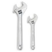 AC2812VS Crescent, Adjustable Wrench Set, Satin Chrome with Polished Face
