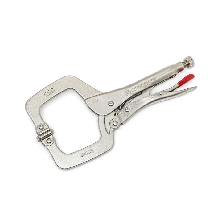 C11CCSVN Crescent, Locking Pliers, Nickel Plated, Alloy Steel, 11 Inch, C-Clamp