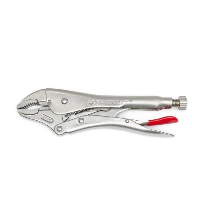 C5CVN-08 Crescent, Locking Pliers, Nickel Plated, Alloy Steel, 5 Inch, Curved
