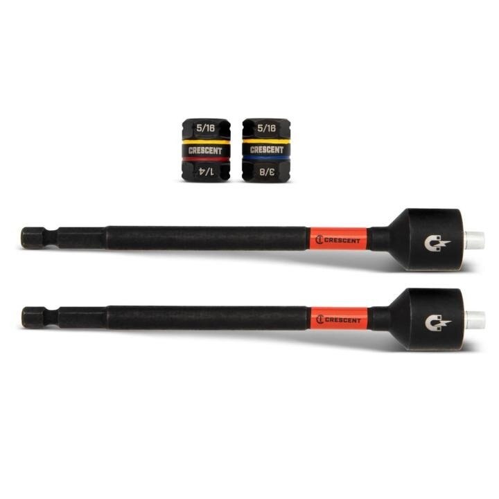 CAVRN6DHX-2 Crescent, Reversible Nutsetter Set, Vortex, 1/4 Inch, Nut Driver