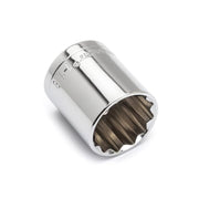 CDS64N Crescent, Socket, Alloy Steel, Full Polish Chrome, 12 Point, 1-1/8 Inch
